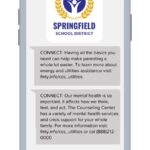 Example Trauma Informed message from Community Support Stream.