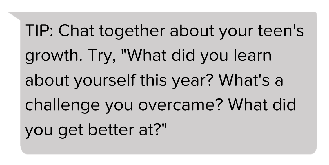 TIP: In the evening, ask your child, “What can you get ready for tomorrow? Pack your bag? Set out clothes?” Make it a routine to get ready the night before.