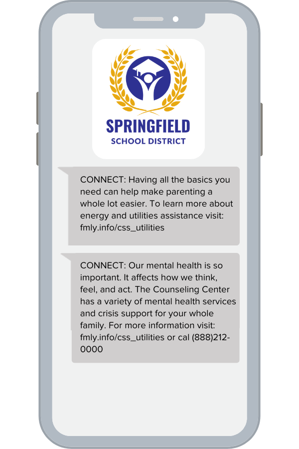 School Example CSS Phone Community Support Stream