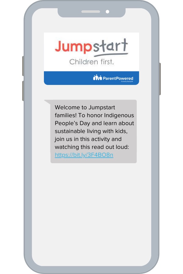 Custom Jumpstart Message - English