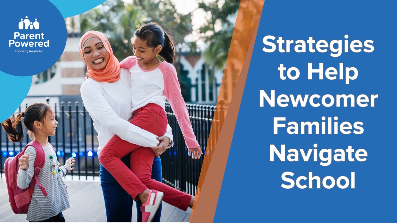 Watch our on demand webinar about effective strategies for supporting newcomer families to navigate school!